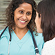 Nurse and patient